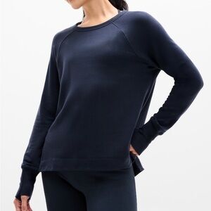 Coaster Luxe Recover Sweatshirt, navy, large